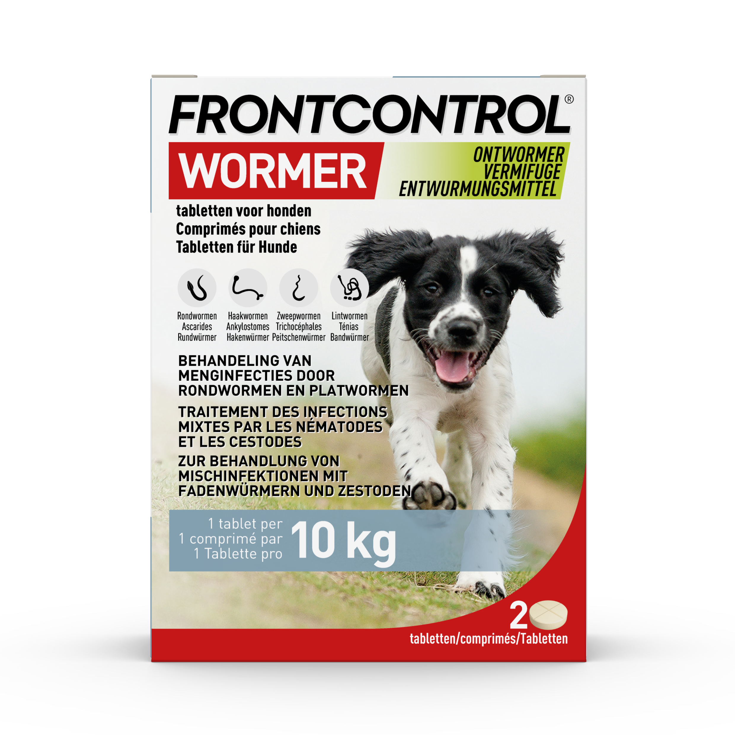Frontcontrol Wormer Hond