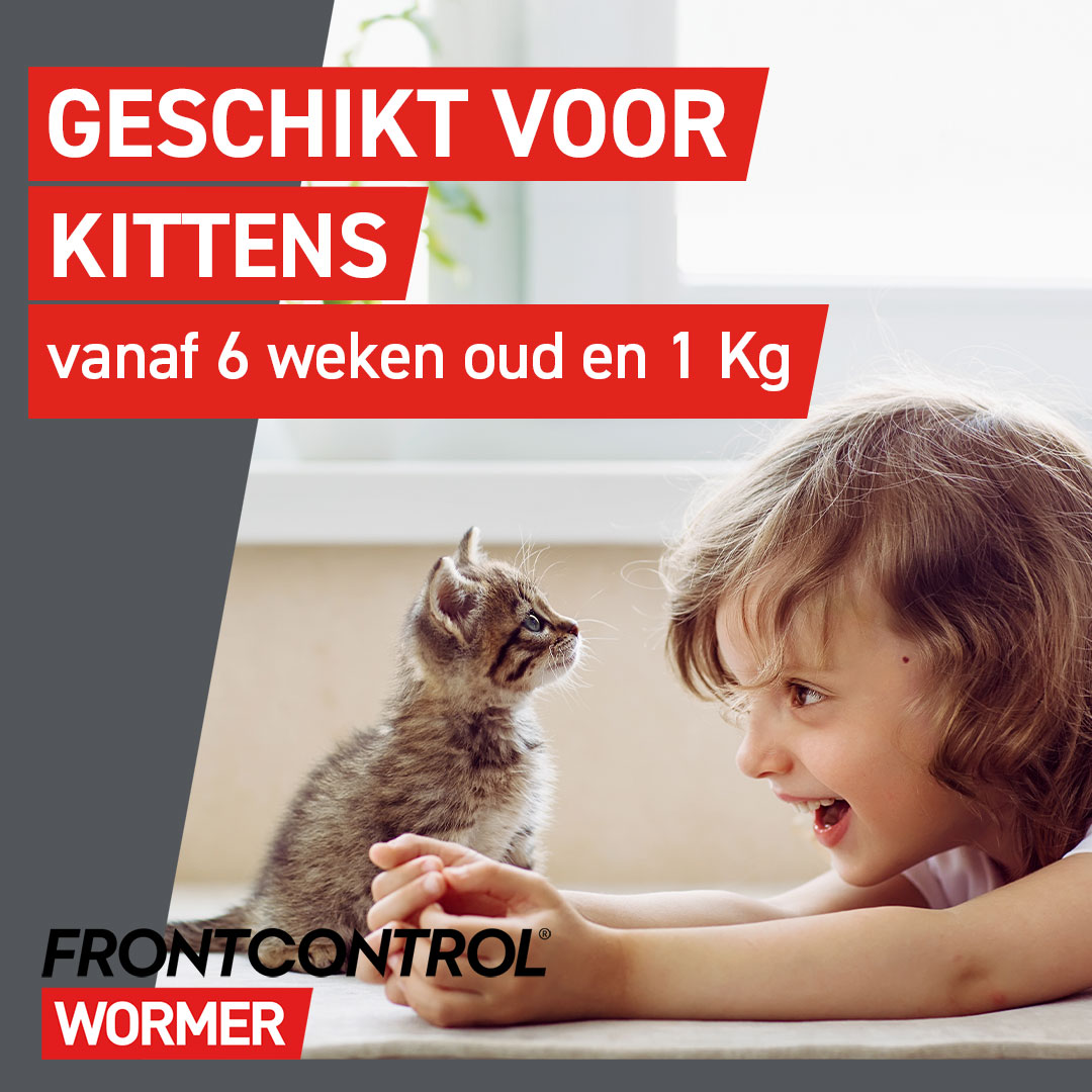 Frontcontrol ook voor kittens